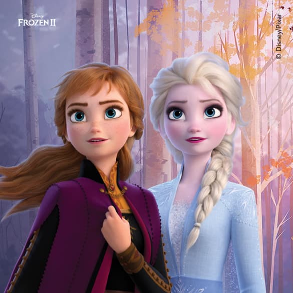 Banner animado com imagens do Mickey, Pequena Sereia, Elsa e Anna, Stormtroopers e o cartão nextJoy.